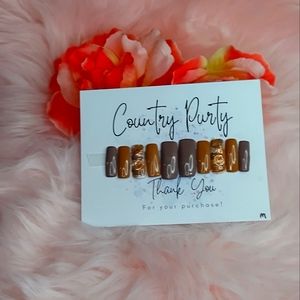 Custom press on nails size medium